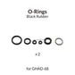 GAAHLERI Airbrush Black O-Ring for GHAD-68 Gaahleri