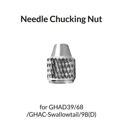 GAAHLERI Airbrush Needle Chucking Nut for GHAD39/68/Swallowtail/98D Gaahleri