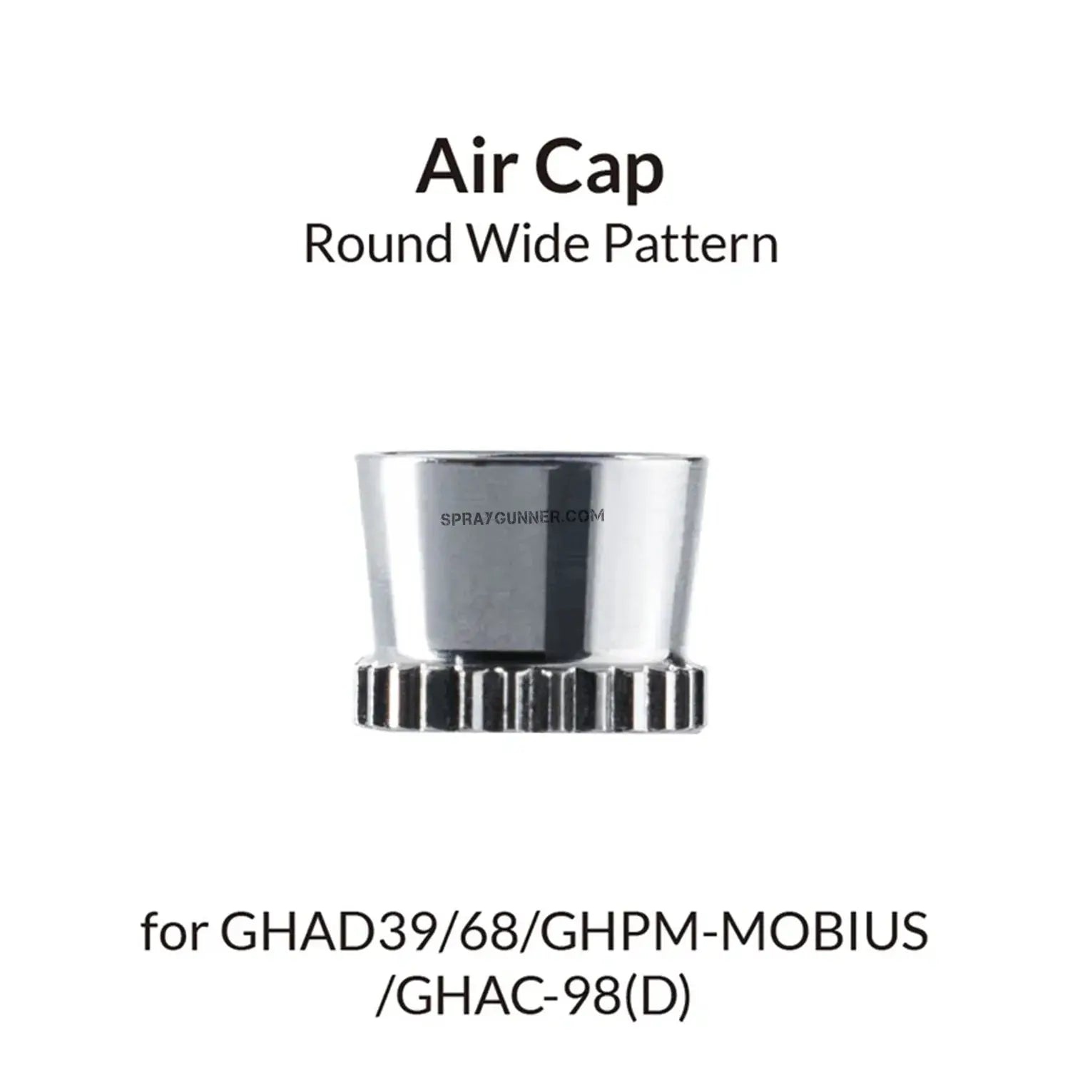 GAAHLERI Airbrush Round Wide Air Cap Gaahleri