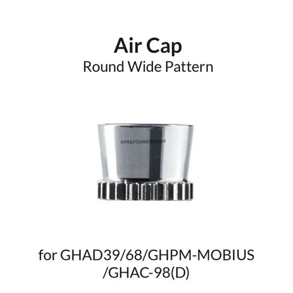 GAAHLERI Airbrush Round Wide Air Cap Gaahleri