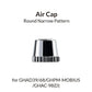 GAAHLERI Airbrush Round Narrow Air Cap Gaahleri