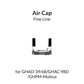 GAAHLERI Airbrush Fine Line Air Cap Gaahleri