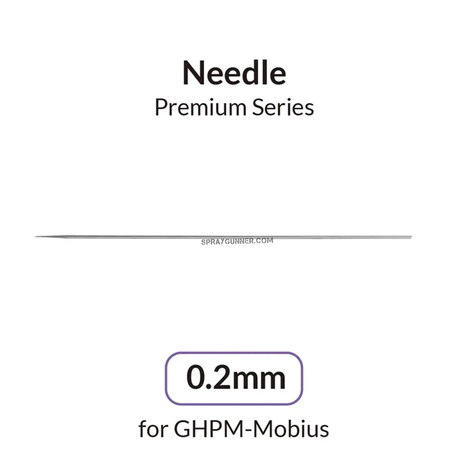 GAAHLERI Airbrush Mobius 0.2mm Needle Gaahleri