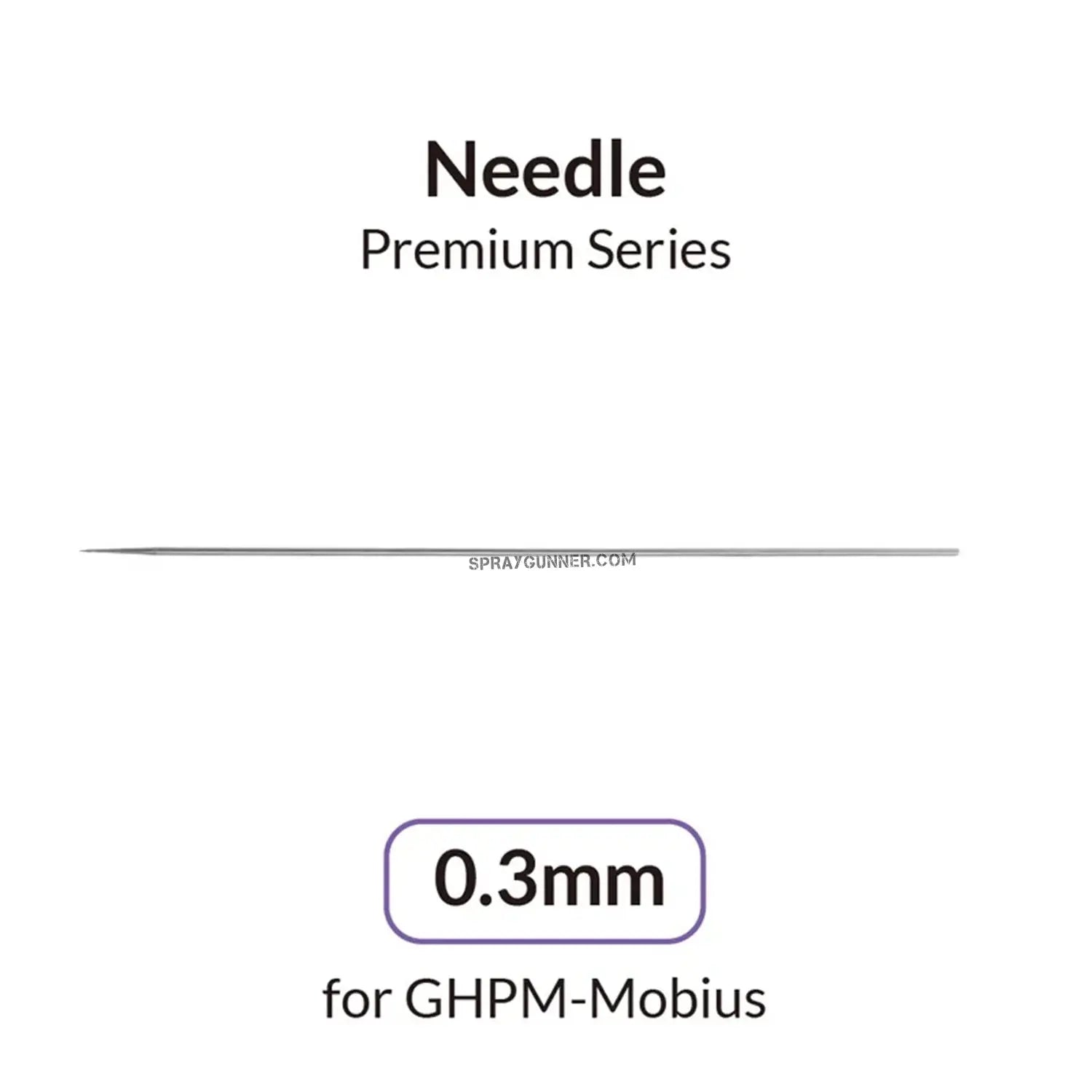 GAAHLERI Airbrush Mobius 0.3mm Needle Gaahleri