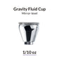 GAAHLERI Airbrush Mirror Level Cup 1/10 OZ Gaahleri