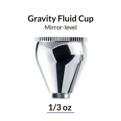 GAAHLERI Airbrush Ultra Mirror Level Cup 1/3 OZ Gaahleri