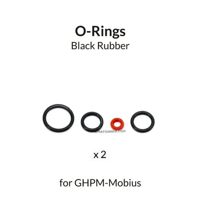 GAAHLERI Airbrush Mobius Black O-Rings Gaahleri