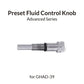 GAAHLERI Airbrush Preset Fluid Control Knob for GHAD-39 Gaahleri