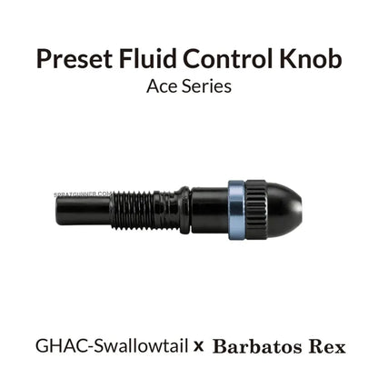 GAAHLERI Airbrush Preset Fluid Control Knob for Swallowtail-Rex Gaahleri