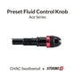 GAAHLERI Airbrush Preset Fluid Control Knob for Swallowtail-StudioG Gaahleri