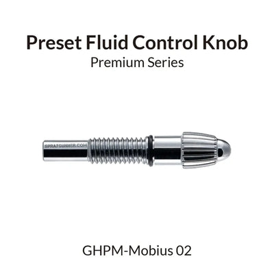GAAHLERI Airbrush Preset Fluid Control Knob for Mobius 0.2 Gaahleri