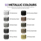 GAAHLERI Metallic Series Marker Set Gaahleri