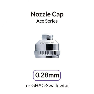 GAAHLERI Airbrush 0.28mm Nozzle Cap for GHAC-Swallowtail Gaahleri