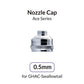 GAAHLERI Airbrush 0.5mm Nozzle Cap for GHAC-Swallowtail Gaahleri