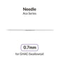 GAAHLERI Airbrush 0.7mm High-Durability Needle for GHAC-Swallowtail Gaahleri