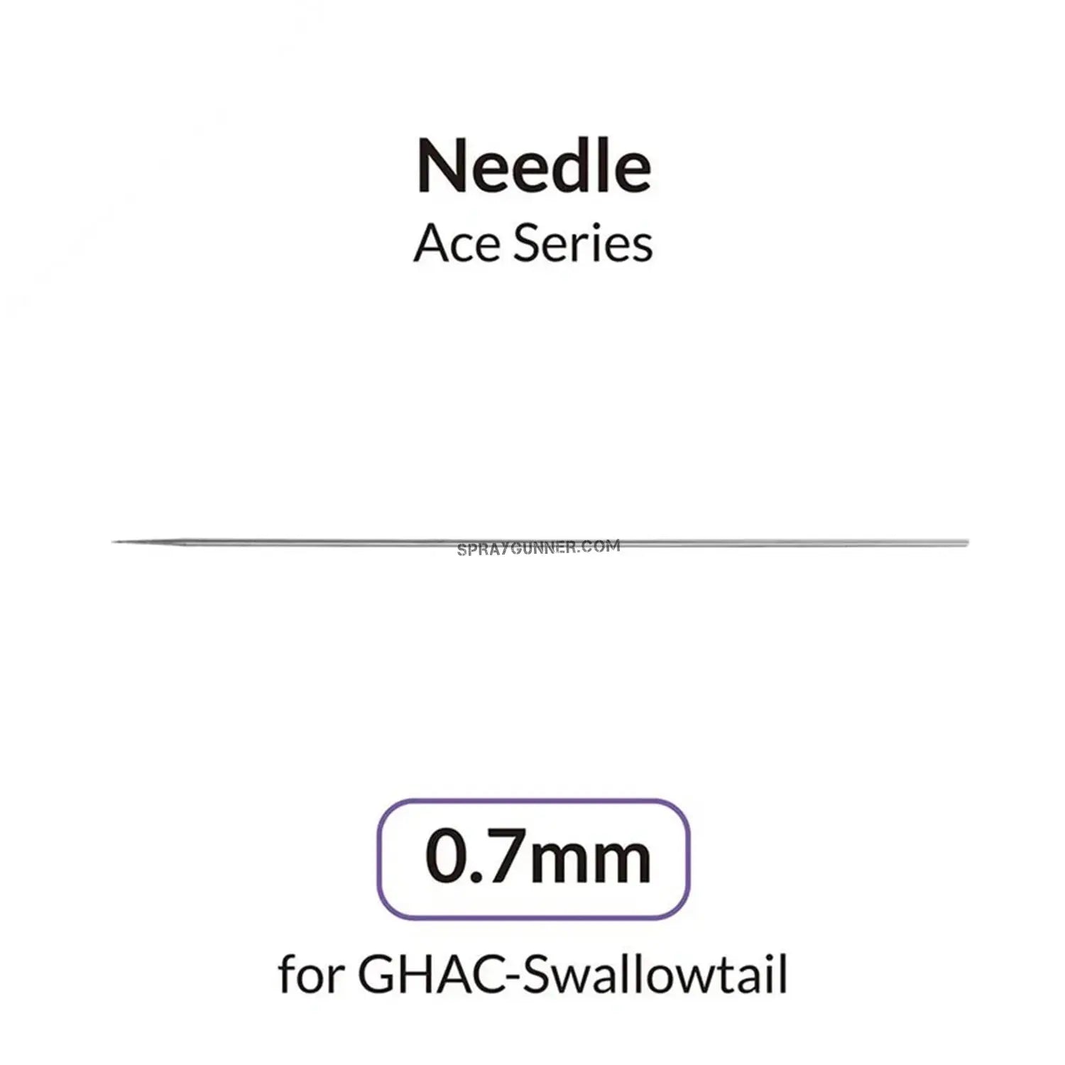GAAHLERI Airbrush 0.7mm High-Durability Needle for GHAC-Swallowtail Gaahleri