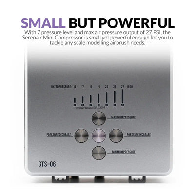 GAAHLERI Ambition Series GTS-06 Serenair Mini Compressor (US Ver.) Gaahleri