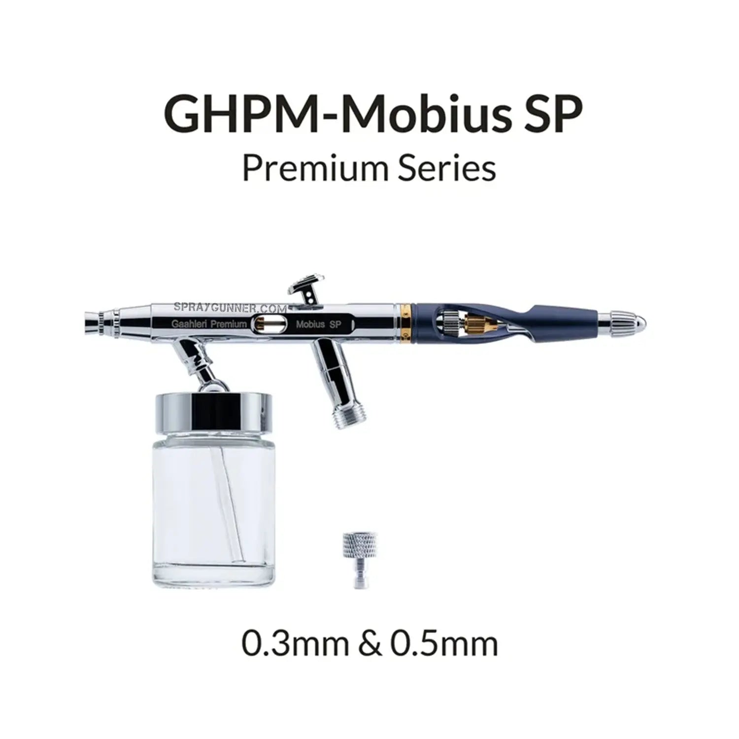 GAAHLERI Premium Series GHPM-Mobius SP 0.3 & 0.5 mm Airbrush Gaahleri