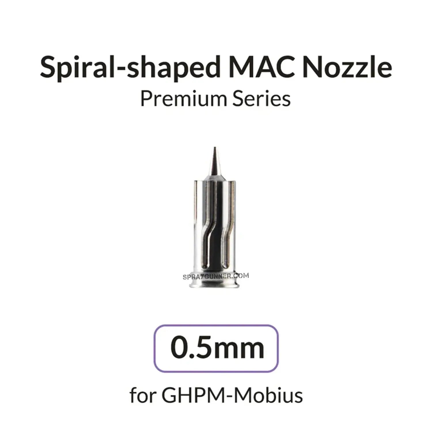 GAAHLERI Airbrush Mobius 0.5mm Nozzle Gaahleri