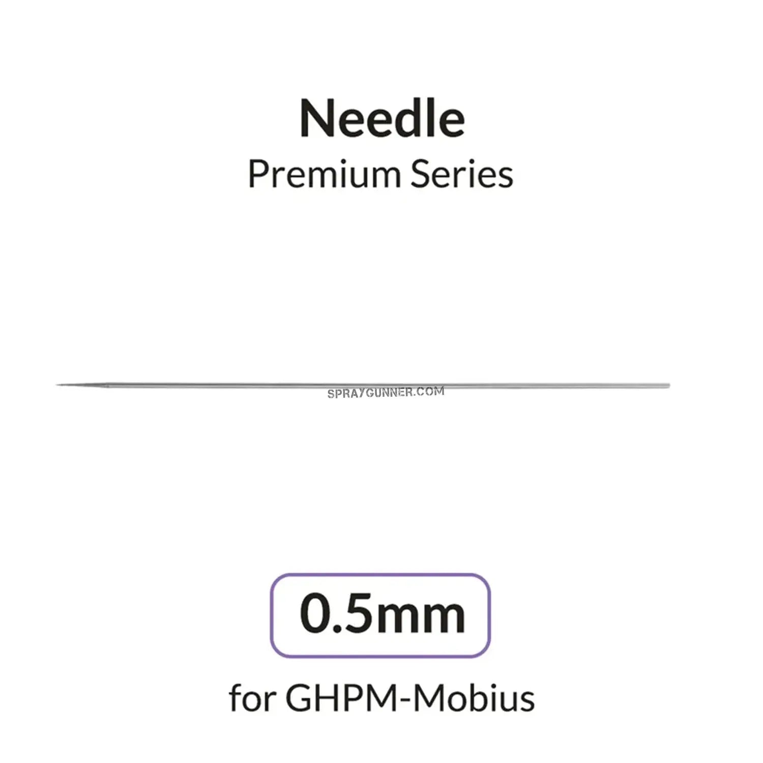GAAHLERI Airbrush Mobius 0.5mm Needle Gaahleri