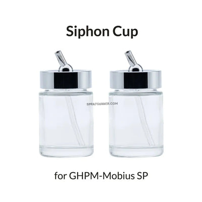 GAAHLERI Airbrush Metal-Capped Siphon Cup for Mobius SP Gaahleri