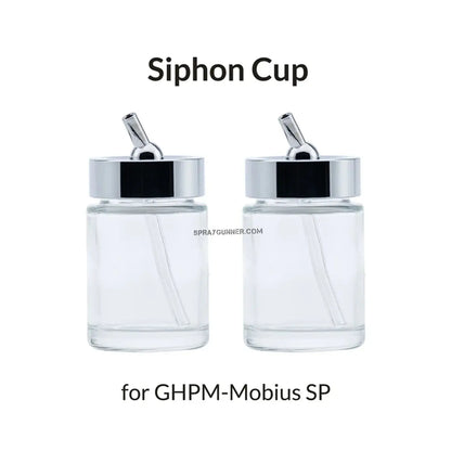 GAAHLERI Airbrush Metal-Capped Siphon Cup for Mobius SP Gaahleri