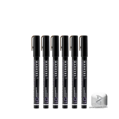 GAAHLERI Metallic Series Markers X6 Aluminium Gaahleri