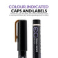 GAAHLERI Metallic Series Markers X6 Dark Steel Gaahleri