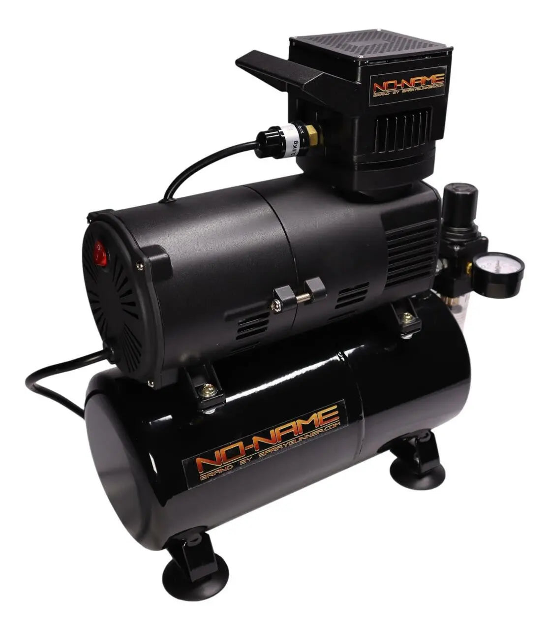 Cool Tooty Airbrush Compressor with 1/4" adapter by NO-NAME Brand - SprayGunner