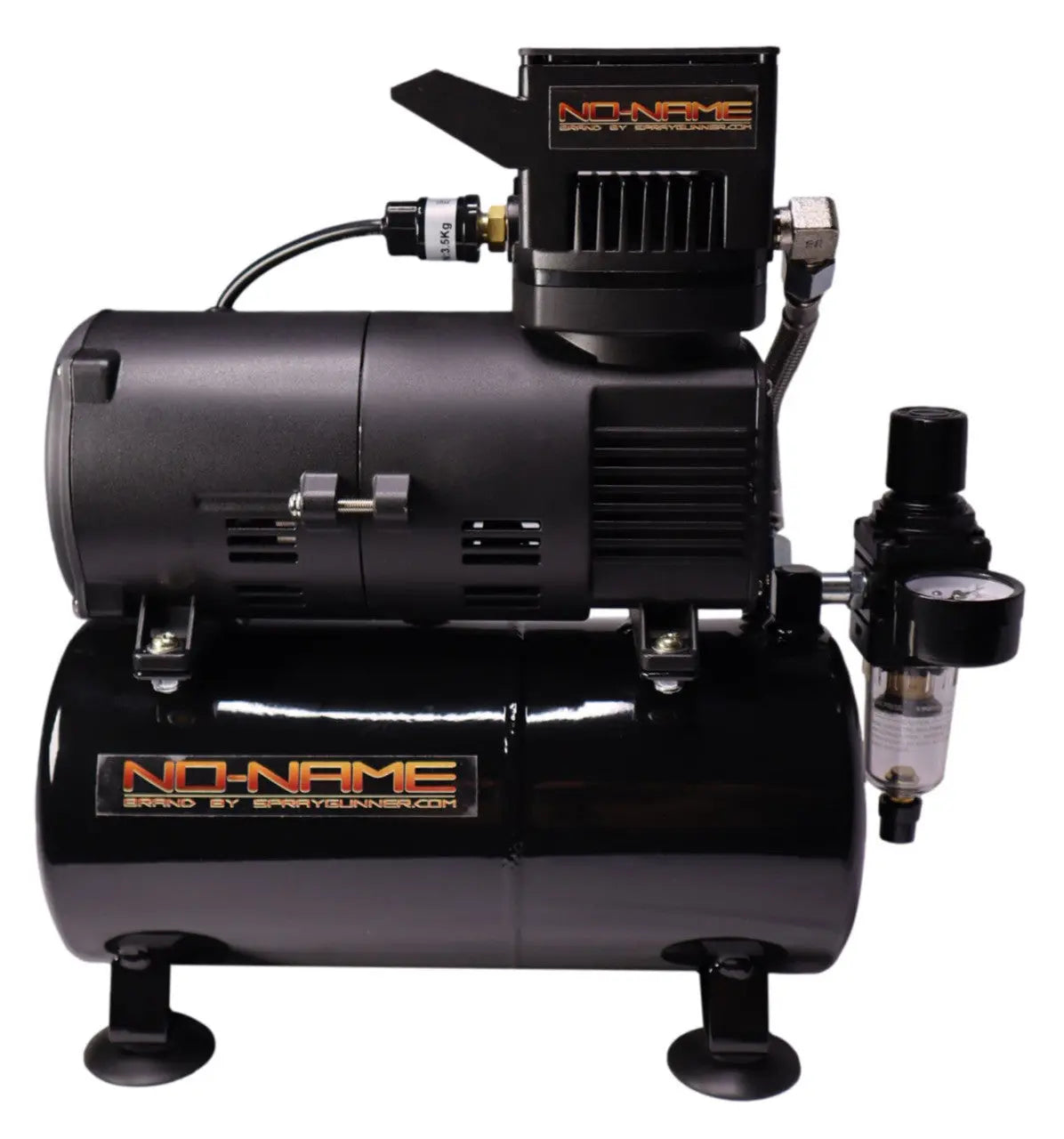 Cool Tooty Airbrush Compressor with 1/4" adapter by NO-NAME Brand - SprayGunner