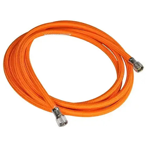 1/8"- 1/8" 6FT(2M) Braided Airbrush Hose Signature Orange NO-NAME brand