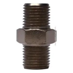 1/8"- 1/8" Straight Connector by NO-NAME Brand NO-NAME brand