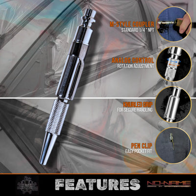Adjustable airflow NO-NAME Milton Pocket Air-Blower – Ideal for dusting, hobby work, and quick clean-ups.