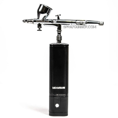Startairbrush is a cordless, battery-operated compressor and airbrush kit for barbers.