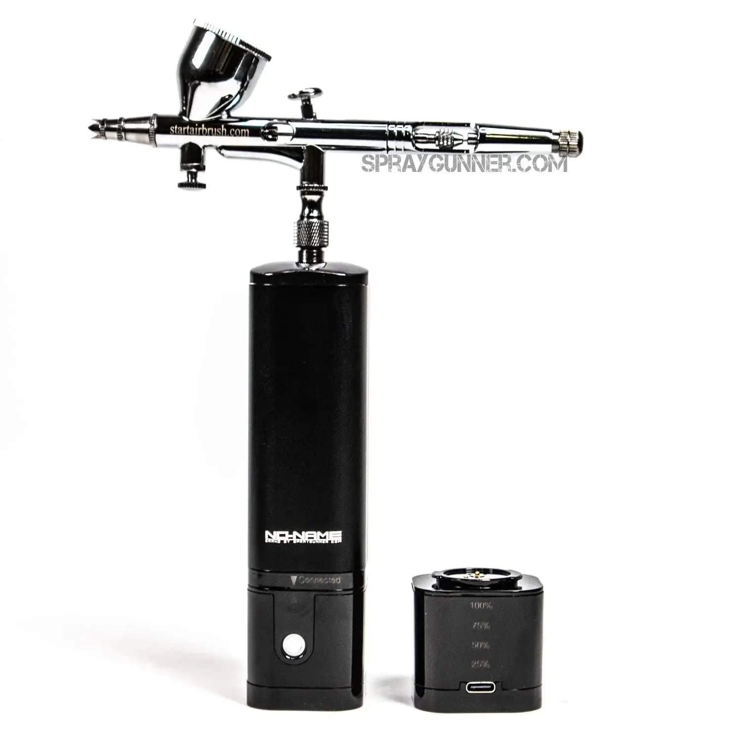 Barber airbrush cordless battery powered compressor with airbrush kit for barbers - SprayGunner