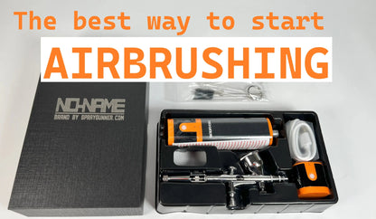 For portable barber detailing, the new 2024 model has a cordless compressor set with a precision nozzle, a USB port, and a battery pack.