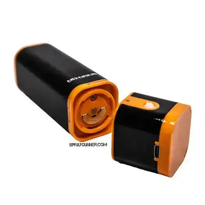 The new 2024 model includes a cordless compressor set with a precision nozzle, a battery pack, and a USB connector for portable barber detailing.