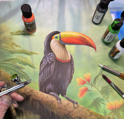 Airbrush Paint Set | Simply Airbrush Paints by NO-NAME (Water-Based & Ready to Use) NO-NAME brand