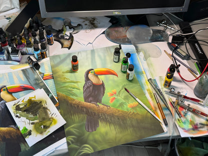 Airbrush Paint Set | Simply Airbrush Paints by NO-NAME (Water-Based & Ready to Use) NO-NAME brand