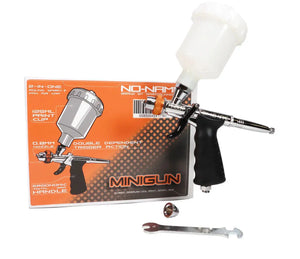 MINIGUN by NO-NAME pistol grip trigger-type fan spray hybrid airbrush - SprayGunner
