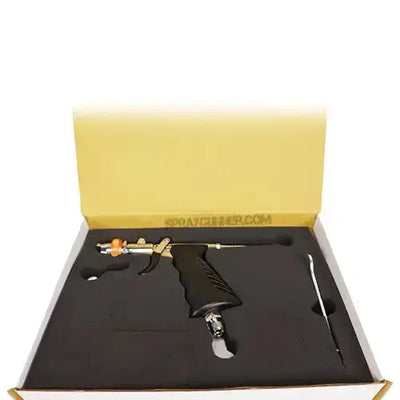 MINIGUN by NO-NAME pistol grip trigger-type fan spray hybrid airbrush + Adaptors for Disposable Cups NO-NAME brand