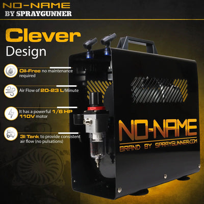Master Blaster Airbrush Compressor by NO-NAME Brand - SprayGunner