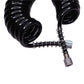 1/8"-1/8" Black Polyurethane Coiled Air Hose (3m) by NO-NAME Brand - SprayGunner