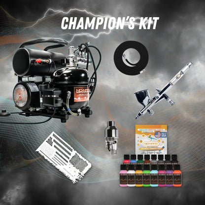 Silent Storm Airbrush Compressor by NO-NAME – Ultra-Quiet & Powerful NO-NAME brand