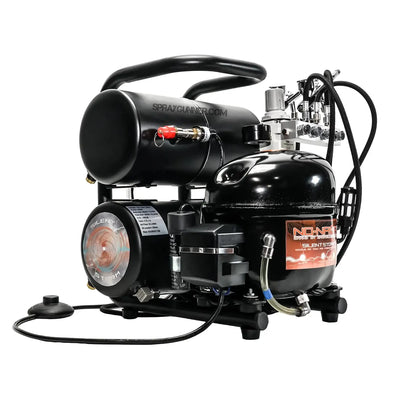 Silent Storm Airbrush Compressor by NO-NAME – Ultra-Quiet & Powerful NO-NAME brand