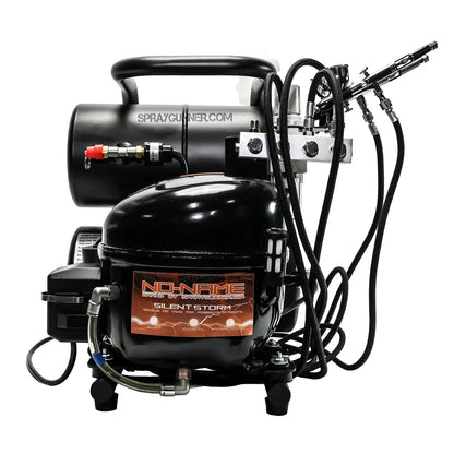 Silent Storm Airbrush Compressor by NO-NAME – Ultra-Quiet & Powerful NO-NAME brand