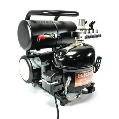 Silent Storm Airbrush Compressor by NO-NAME – Ultra-Quiet & Powerful NO-NAME brand