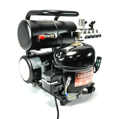 Silent Storm Airbrush Compressor by NO-NAME – Ultra-Quiet & Powerful NO-NAME brand