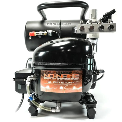 Silent Storm Airbrush Compressor by NO-NAME – Ultra-Quiet & Powerful NO-NAME brand