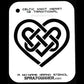NO-NAME Brand Celtic Heart Stencils Full Set (All Sizes) NO-NAME brand